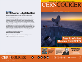 May 2014 Issue of CERN Courier