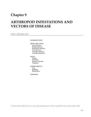 Military Dermatology, Chapter 9, Arthropod Infestations and Vectors