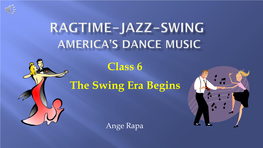 The History of Jazz & Swing