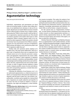 Argumentation Technology Tion Remains Incomplete