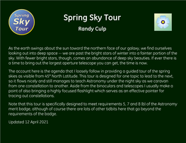 Spring Sky Tour