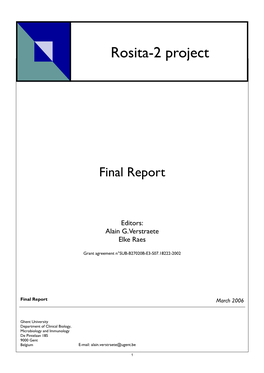 Rosita-2 Project