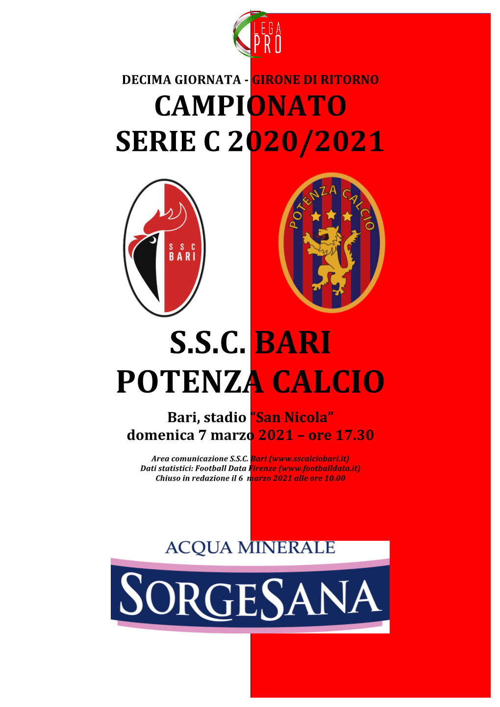 S.S.C. Bari Potenza Calcio