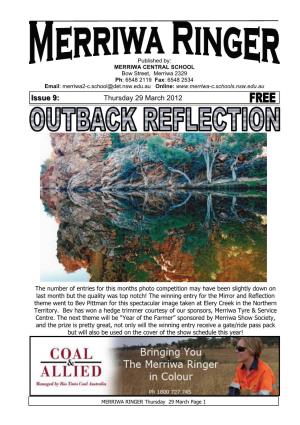 Issue 9: Thursday 29 March 2012