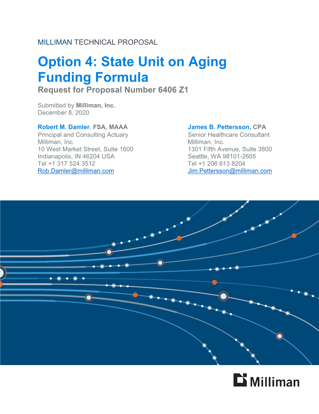 Milliman Technical Proposal RFP 6406 Z1