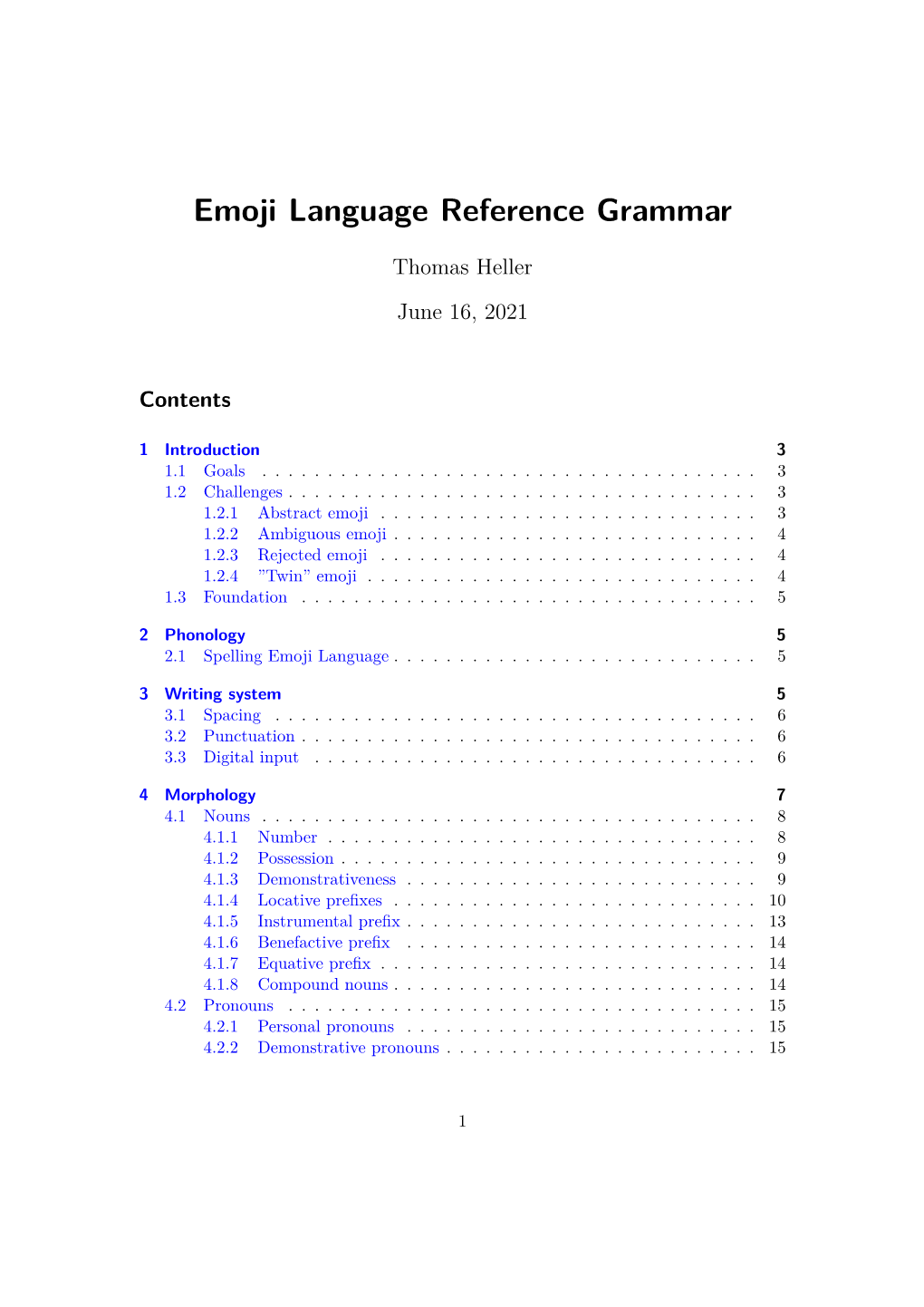 Emoji Language Reference Grammar