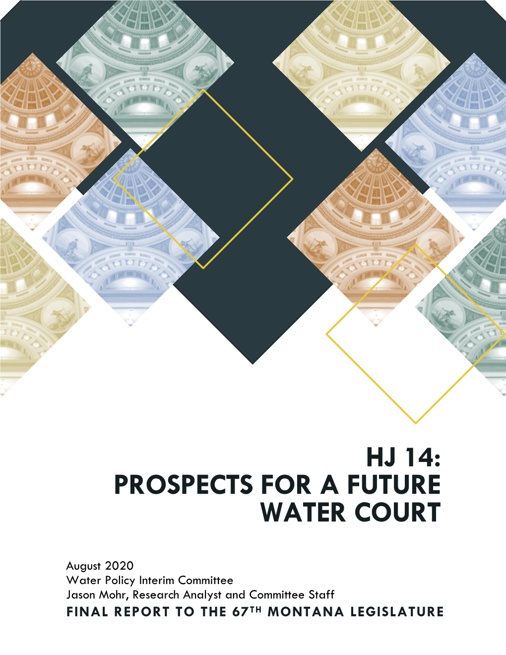Prospects for a Future Water Court