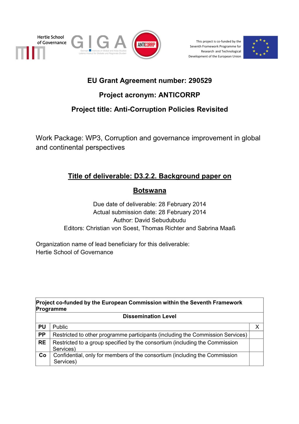 Botswana Background Report Final