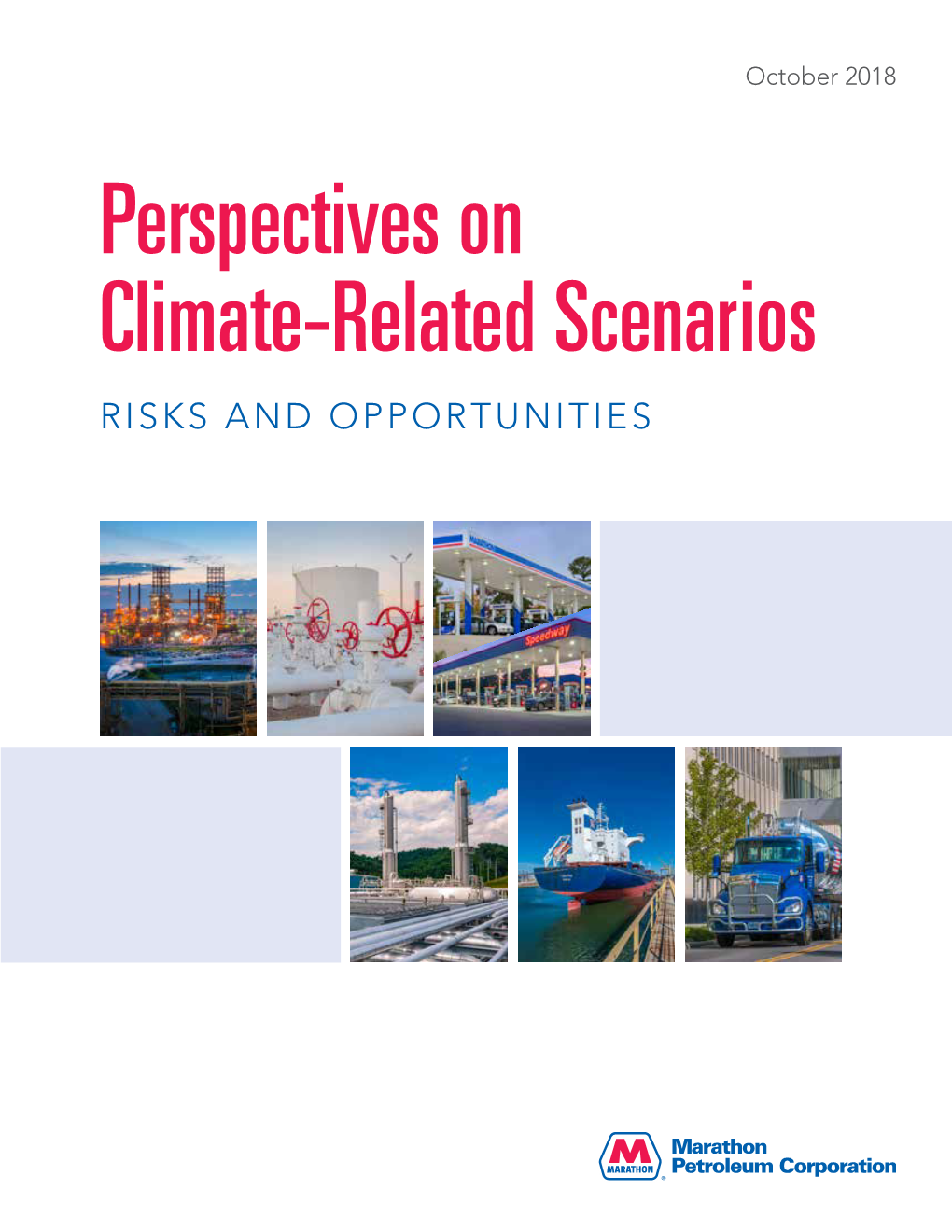 Perspectives on Climate-Related Scenarios RISKS and OPPORTUNITIES TABLE of CONTENTS