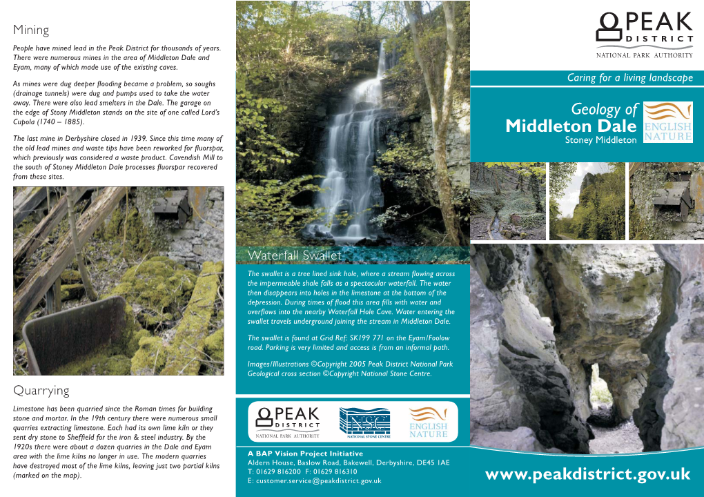 Geology of Middleton Dale