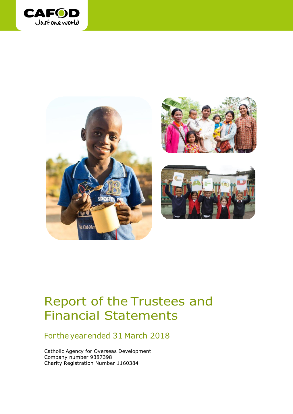 Report of the Trustees and Financial Statements