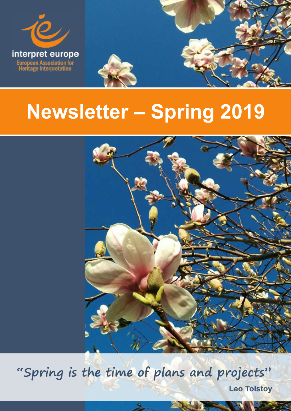 Newsletter – Spring 2019