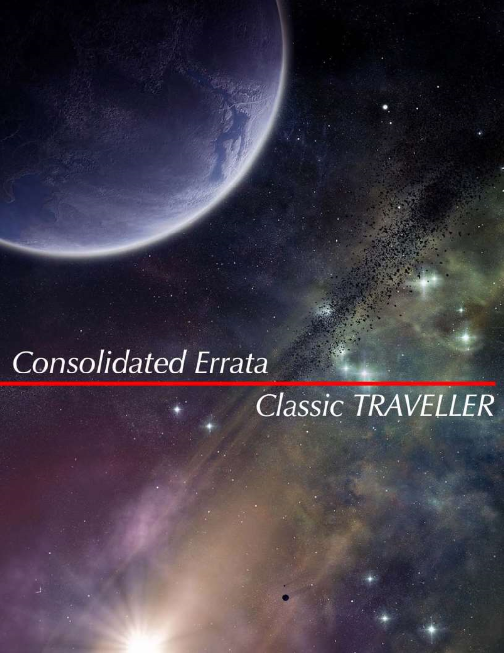 Consolidated Errata: Classic Traveller