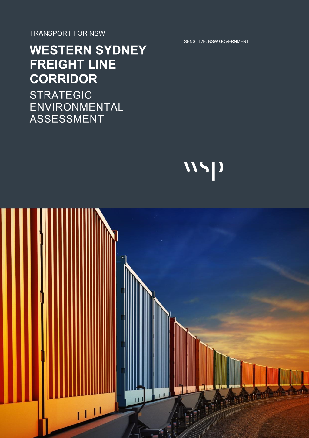 Western Sydney Freight Line Corridor Strategic Environmental Assessment