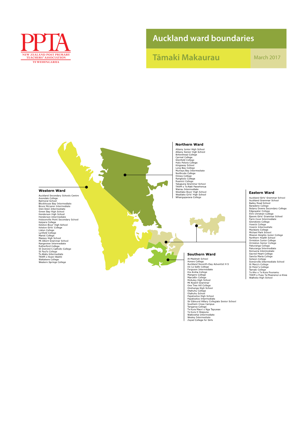 PPTA Auckland Ward Boundaries