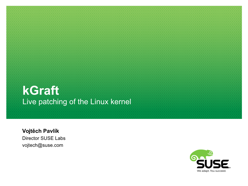 SUSE2012 Template V3: 6/20/12