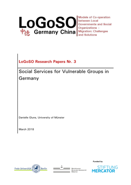 Social Services for Vulnerable Groups in Germany