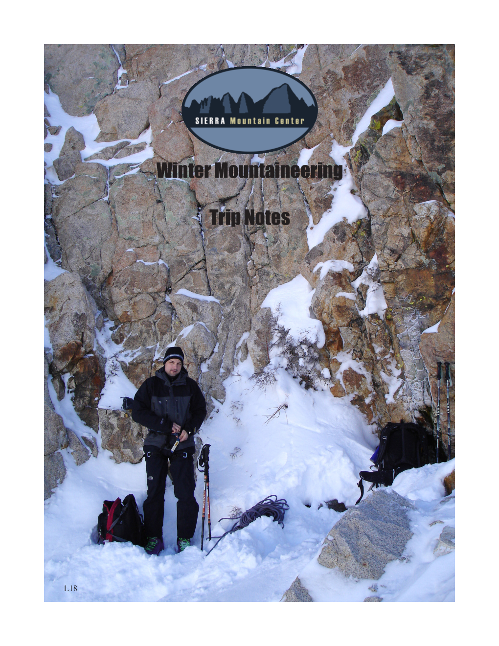 Winter Mountaineering Trip Notes