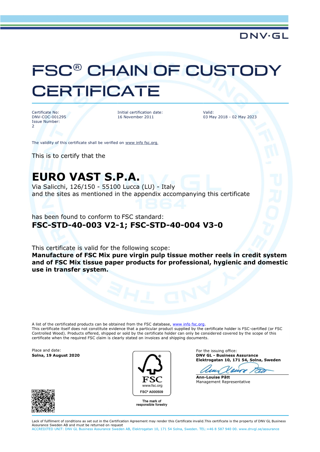 Certificate-DNV-COC-001295.Pdf