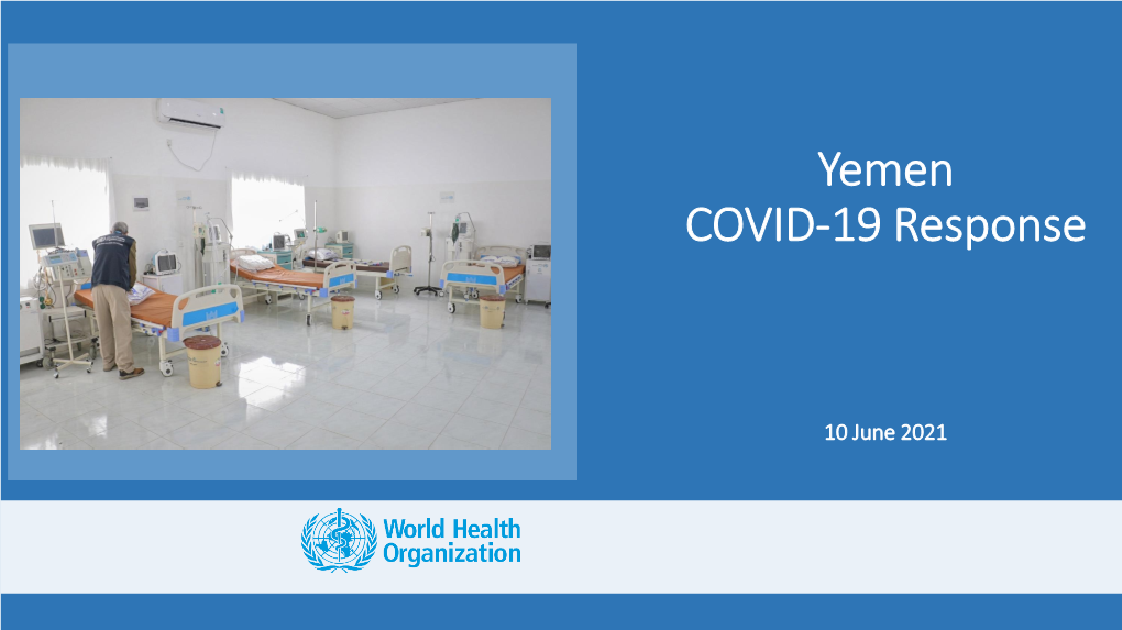 Yemen COVID-19 Response 23 Feb 2021