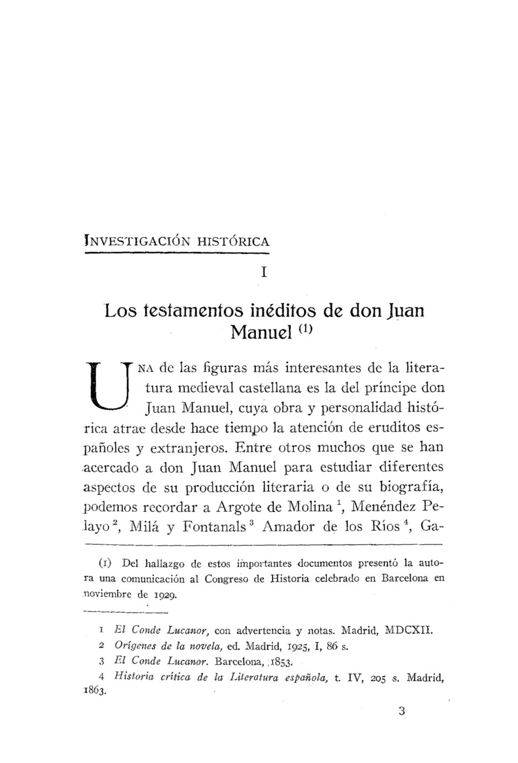 Los Testamentos Inéditos De Don Juan Manuel(1)