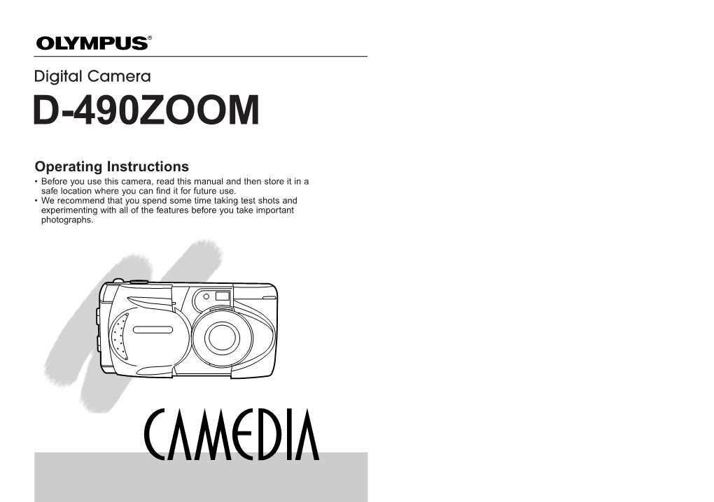 D-490 Zoom Instruction Manual