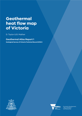 Geothermal Heat Flow Map of Victoria