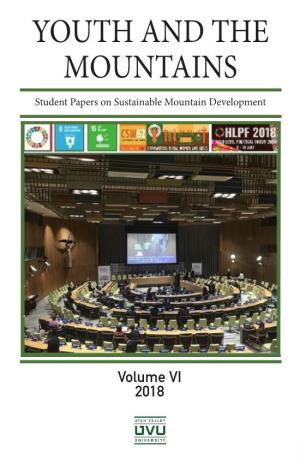 2018 Issue of the Youth and the Mountains Journal