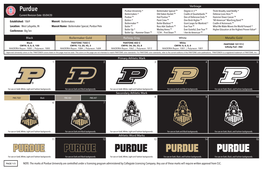 Purdue Brand Guidelines for Trademark and Licensing