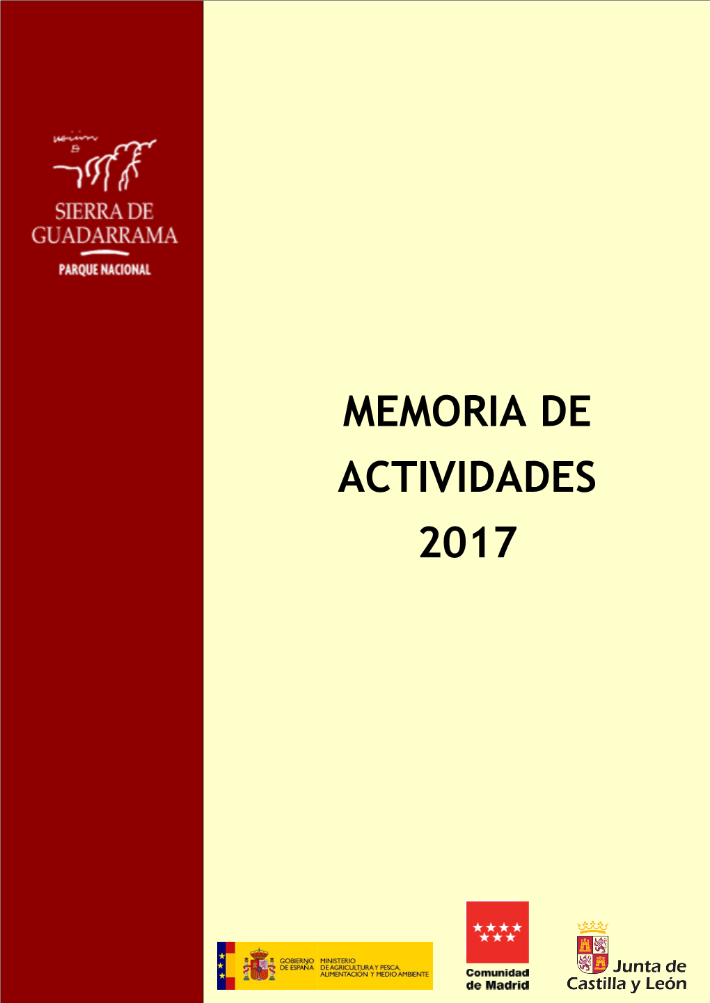 Memoria De Actividades 2017