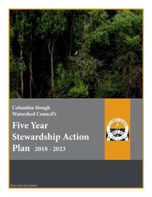 Five Year Stewardship Action Plan 2018 - 2023