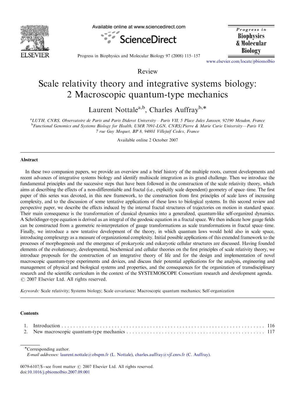 Scale Relativity Theory and Integrative Systems Biology: 2 Macroscopic Quantum-Type Mechanics