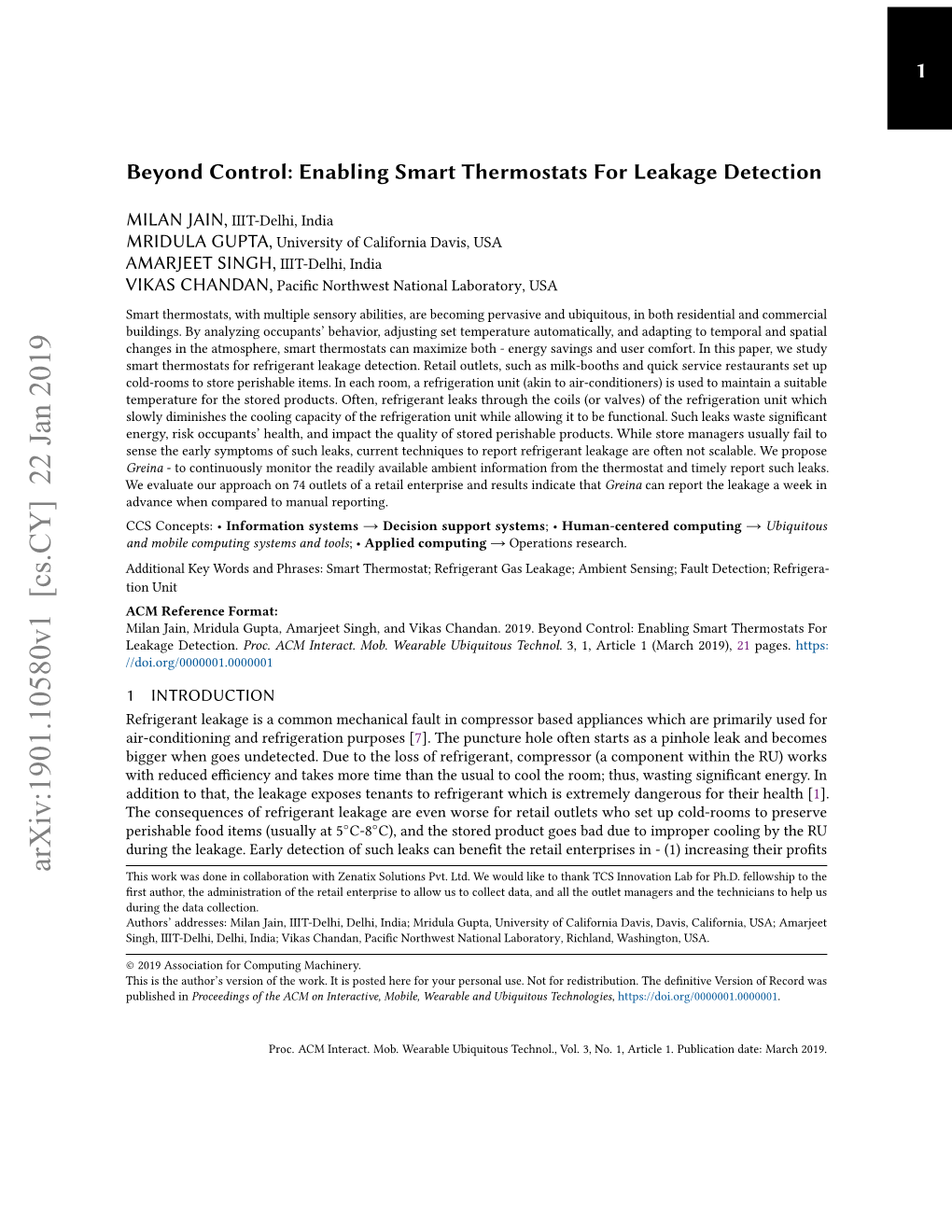 Beyond Control: Enabling Smart Thermostats for Leakage Detection