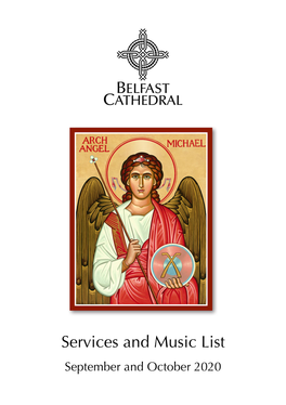 Services and Music List