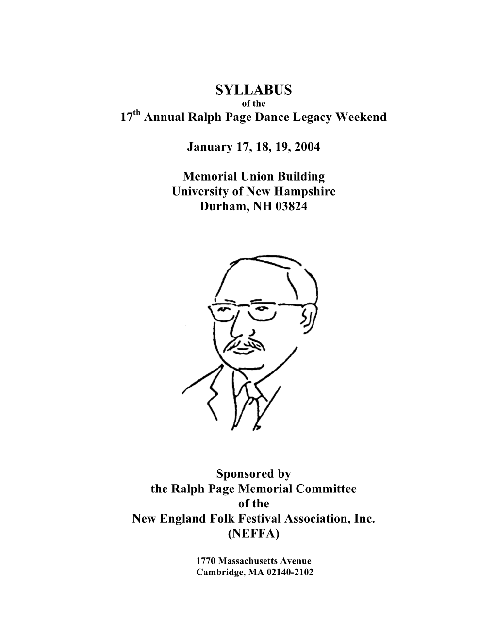 2004 RPDLW Syllabus