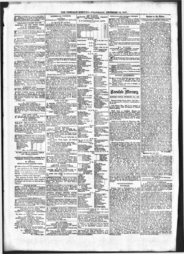 The Teesdale Mercury—Wed1n Esp Ay, December 19, 1877