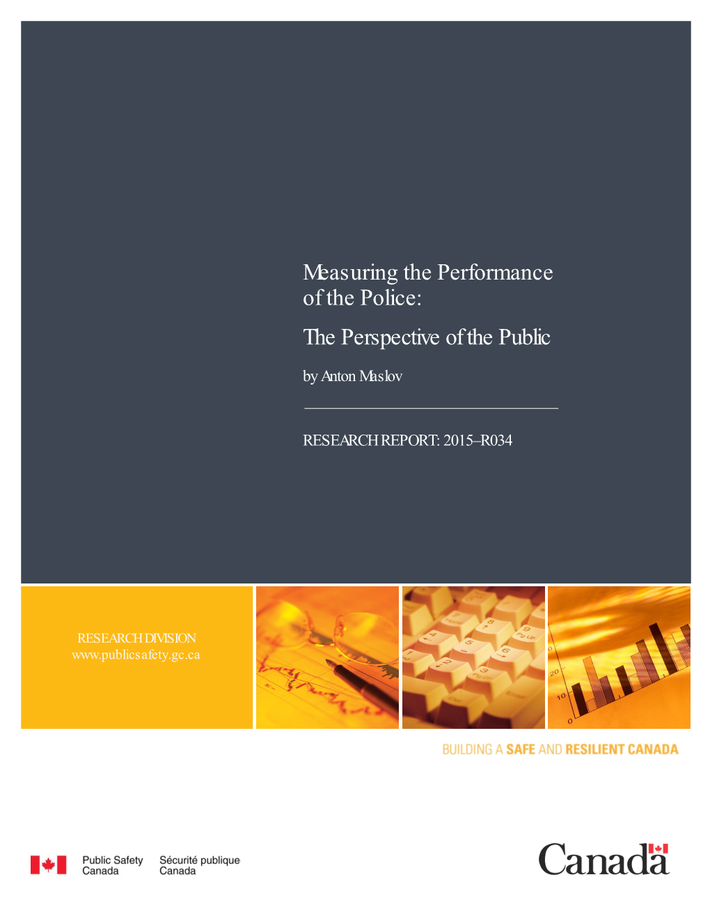 Measuring the Performance of the Police: the Perspective of the Public