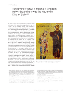Was the Hauteville King of Sicily?*
