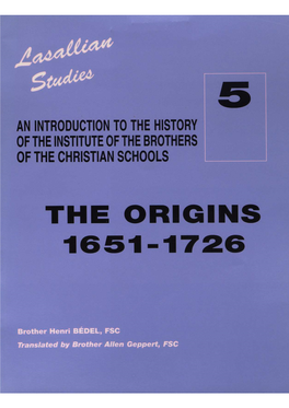 The Origins 1651-1726