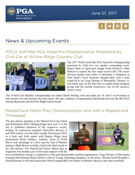 News & Upcoming Events
