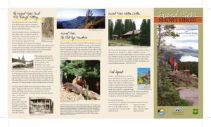 SHORT HIKES Lakes Hiking Trails Map Have a Turbulent History