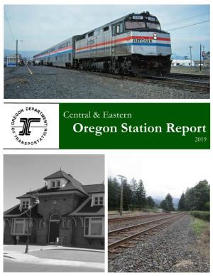 Central Eastern Oregon Station Report (2019)