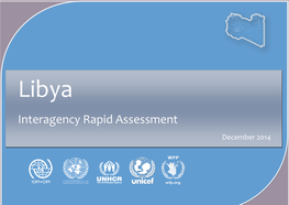 Interagency Rapid Assessment in Libya