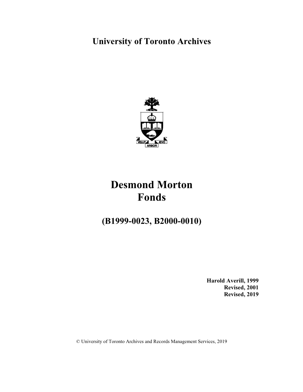 Desmond-Morton-Fonds.Pdf