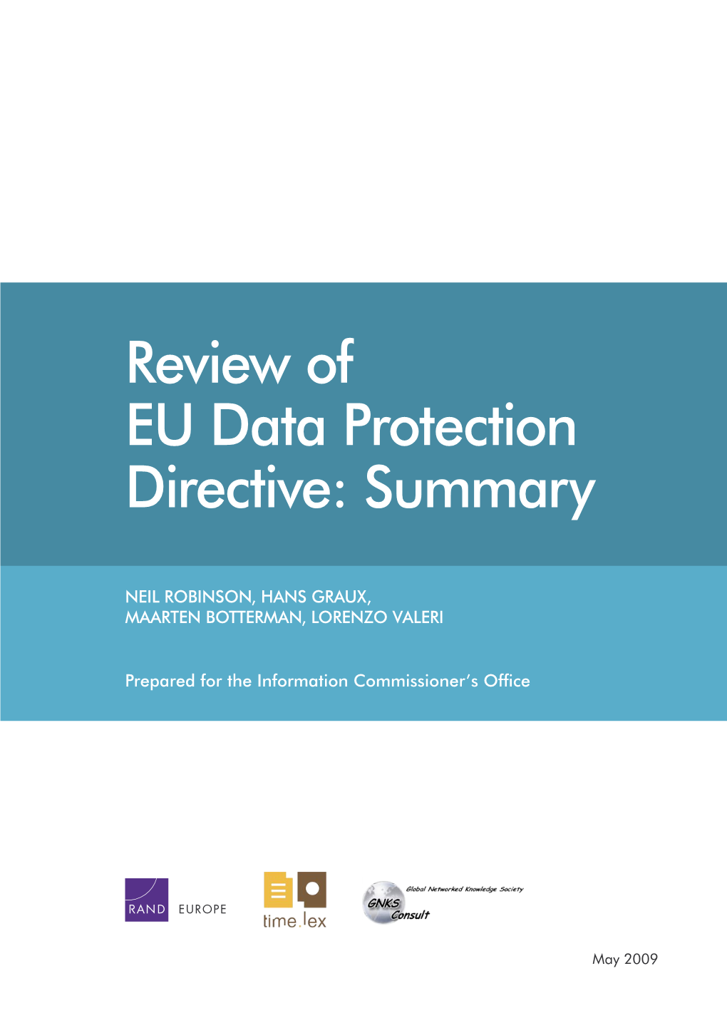Review of EU Data Protection Directive: Summary