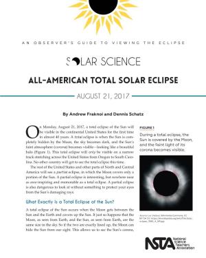 All-American Total Solar Eclipse