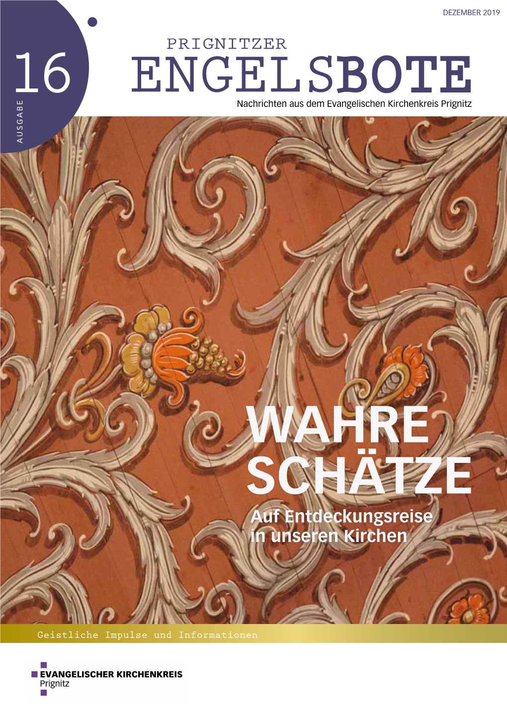 ENGELSBOTE 16 Nachrichten Aus Dem Evangelischen Kirchenkreis Prignitz AUSGABE