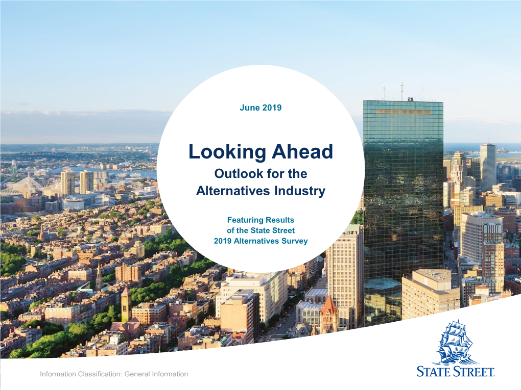 Looking Ahead Outlook for the Alternatives Industry