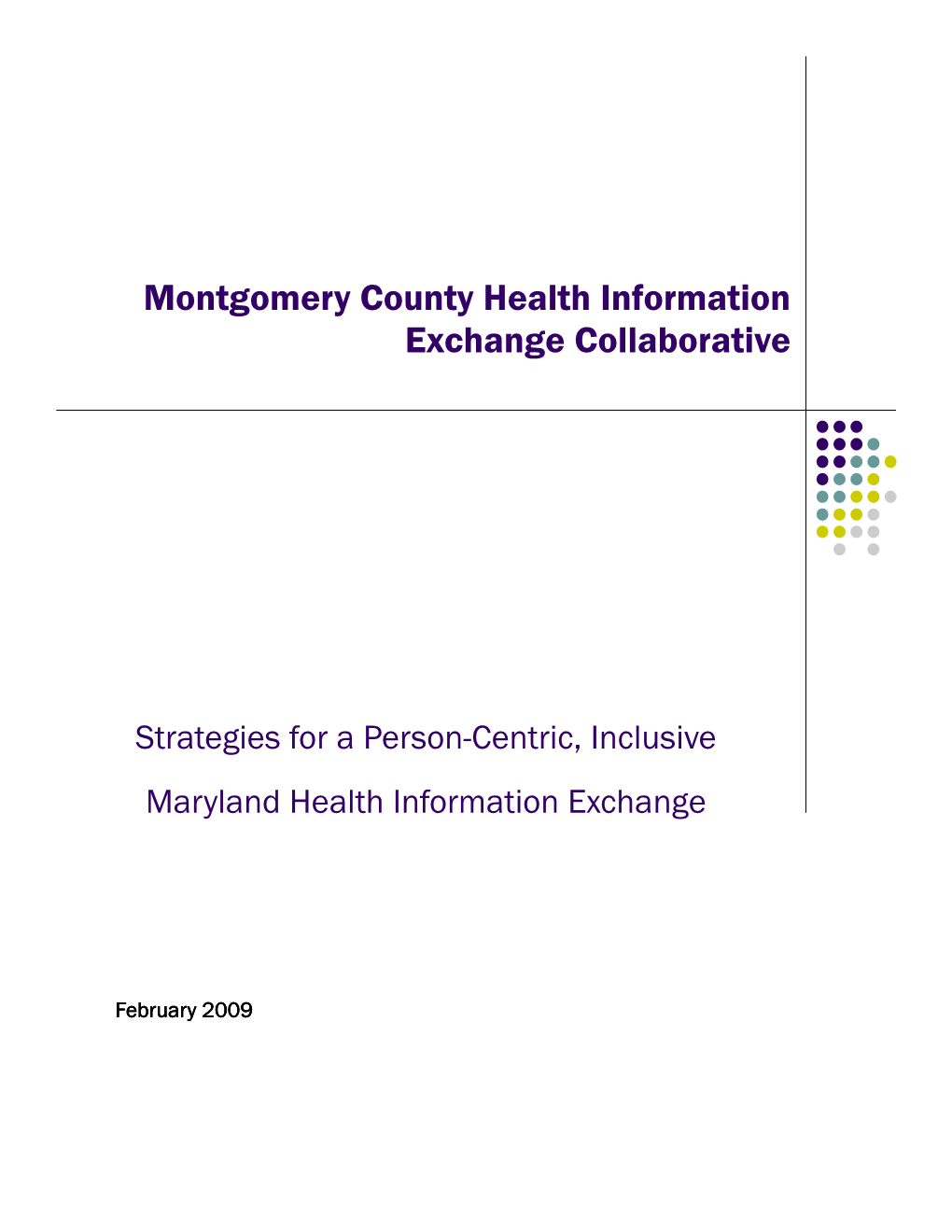 Montgomery County Health Information Exchange Collaborative