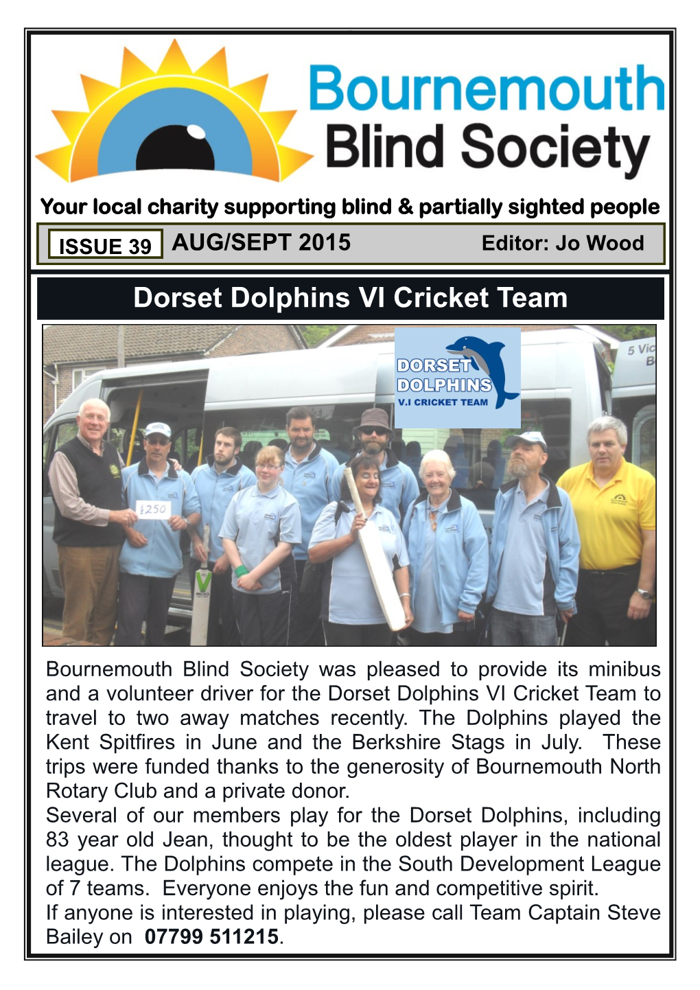 Dorset Dolphins VI Cricket Team